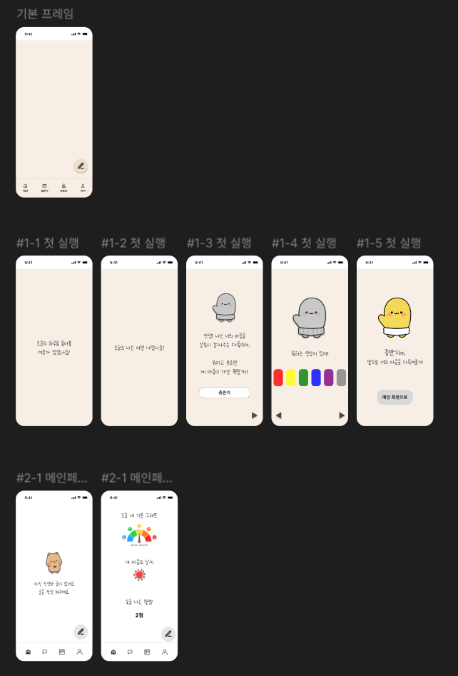 피그마를 이용한 초기디자인 구상하기